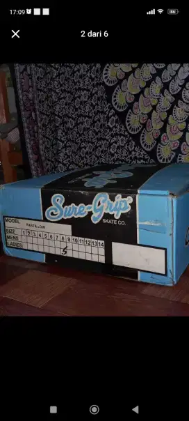 Sepatu roda SURE GRIP