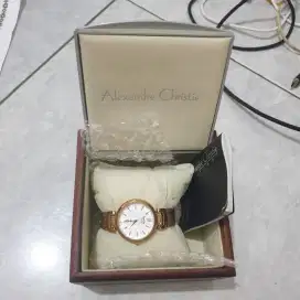 Jual cepat Fullsett Alexandre Christie AC 2756 Cewek Full Gold Diamond