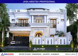 Jasa Arsitek Desain Gambar Rumah di Bekasi Desain Rumah 568 m2