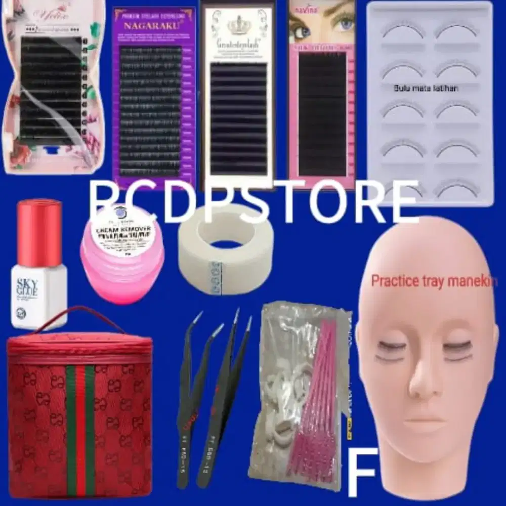 Paket F usaha Eyelash Extension lengkap