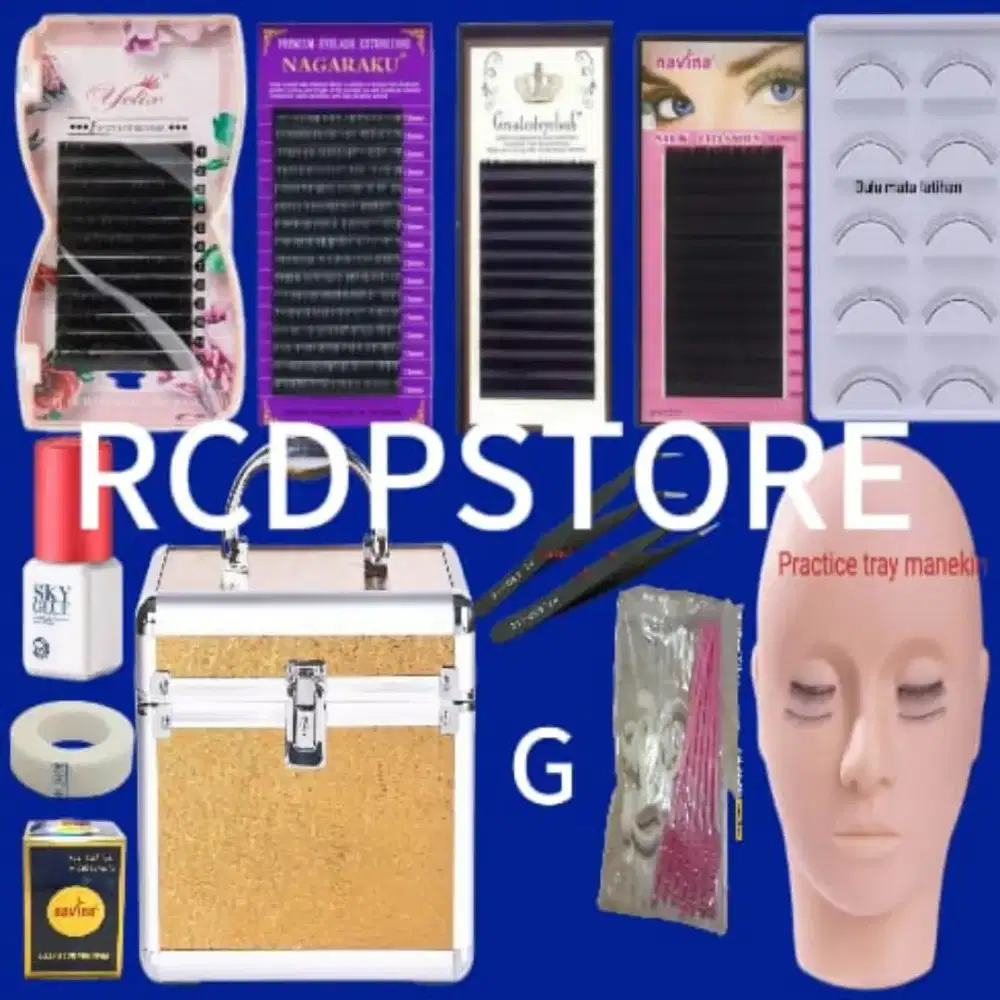 Paket G usaha Eyelash Extension lengkap