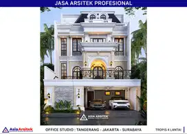 Jasa Arsitek Desain Gambar Rumah di Bekasi Desain Rumah 200 m2