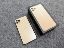 iPhone 11 Pro Max 64Gb imei beacukai 
-gold