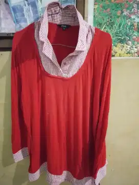 Atasan wanita preloved size L - XXL