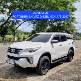 Toyota Fortuner   VRZ 4X4 DIESEL A/T 2017