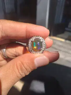 jual batu kalimaya teh ring perak muurraaahhh