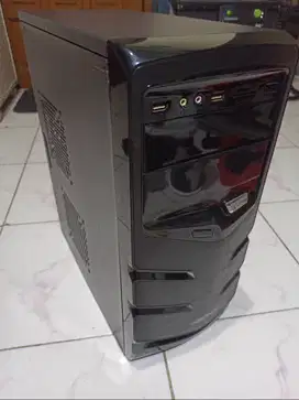 PC CPU Komputer Rakitan 8GB/756GB Core 2 Quad Q9550 HD 7730 2GB Gaming