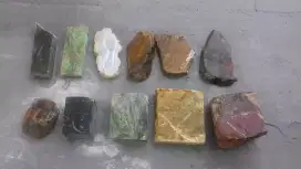 Batu akik gemstone bahan natural