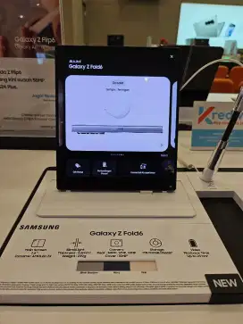 New Galaxy Zfold6 5G Bonus Tab A9 wifi Senilai 1.9jt