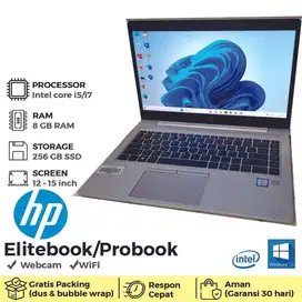 Laptop Bagus HP PROBOOK 840 G5 Core i5 GEN8 RAM 8/256GB M-RTA