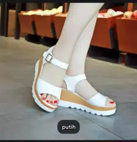 WEDGES WANITA CANTIK IMPORT KOREAN STYLE TERBARU 2020 TERMURAH