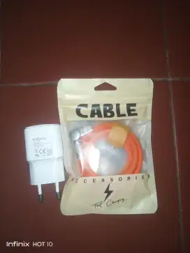 Jual Charger Infinix+kabel data Original