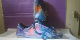 Sepatu fashion blue limited colour