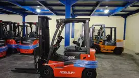 FORKLIFT 2 TON 3 METER FULL ELECTRIC MERK NOBLELIFT