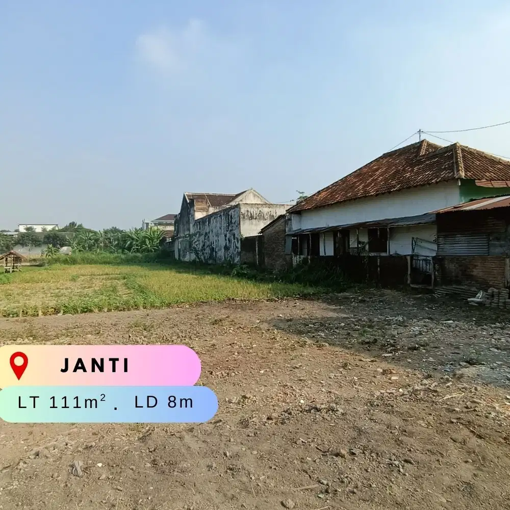 Tanah Yogyakarta 1 Km an Kampus 4 Atmajaya SHM Pekarangan