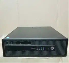 TERMURAH PC HP PRODESK 800 G1 SFF i5 GEN4 RAM 16GB SSD 512+128GB R/SBR