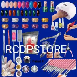 Paket buka usaha nail art H