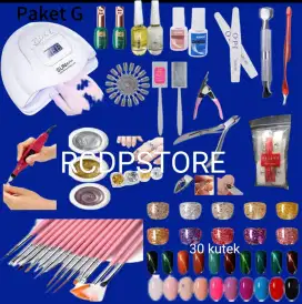 G Paket buka usaha nail art lengkap