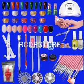 F Paket buka usaha nail art lengkap