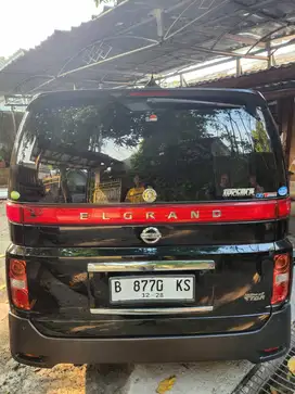 nisan elgrand 2.5 hws htm jok kulit thn2008 pjk off 4 tahun off telat