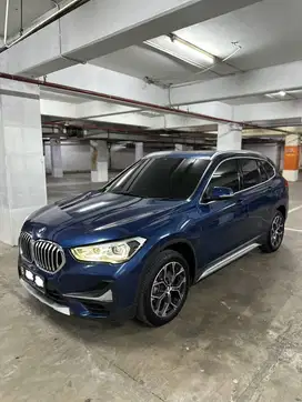 BMW X1 sDrive18i xLine 2021 Bmw x1 2021 Biru Blue Bmw x1 2022 Sunroof