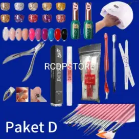 D Paket buka usaha nail art lengkap