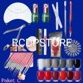 C Paket buka usaha nail art lengkap