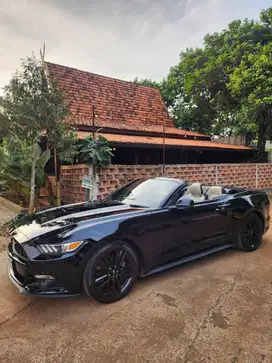 Ford mustang 2.3 cabrio 2016 hitam black mustang 2017 cabriolet record
