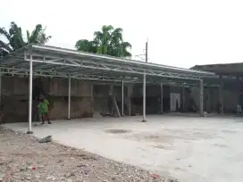 Kanopi baja ringan tempat parkir
