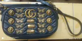 Gucci marmont camera small Black animal