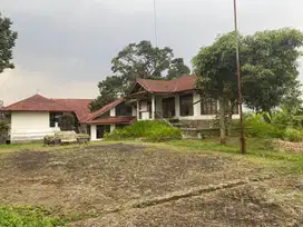 [FOR SALE] Villa dengan Tanah Luas di Pinggir Jalan Raya Puncak Bogor