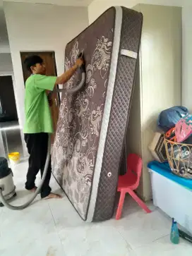 Jasa cuci kasur sofa jok mobil