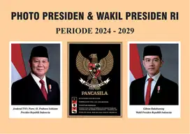 Poster Foto Presiden & Wakil Presiden