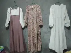 Pakaian dress wanita dewasa bekas borongan