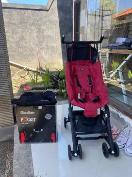 Stroller Pockit Merah