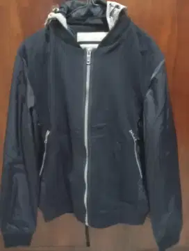 Jaket Zara Man Suede (tangan parasut)