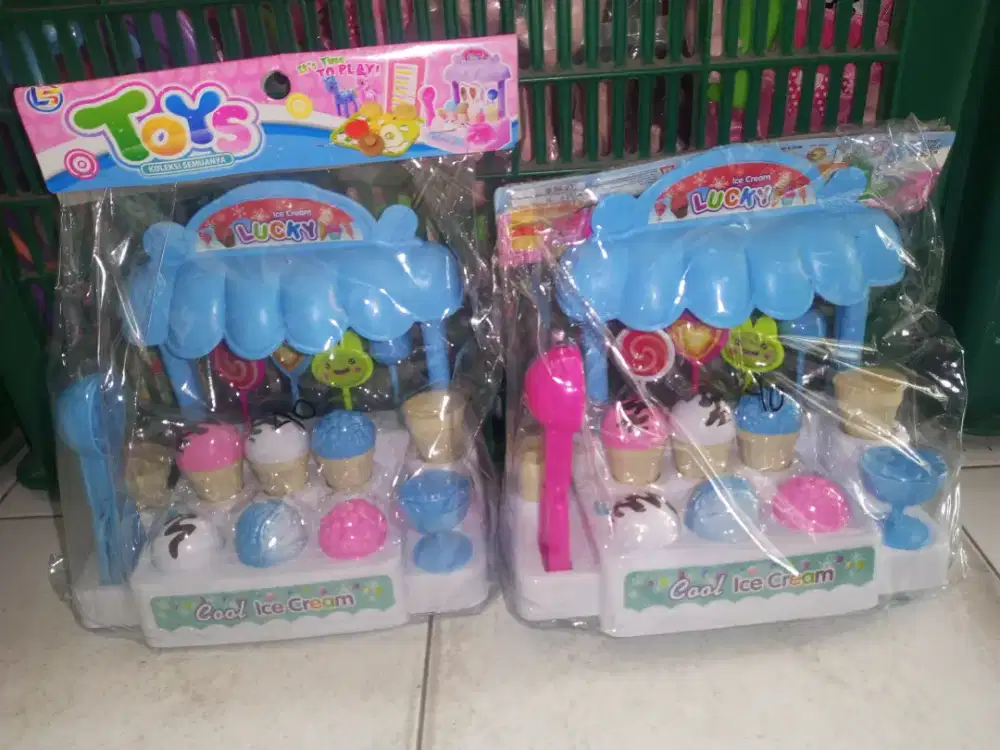Mainan Anak Mesin Ice Cream Sweet Candy Baterai