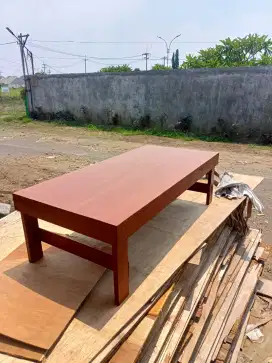 Meja warung, meja warkop lesehan murah ready
