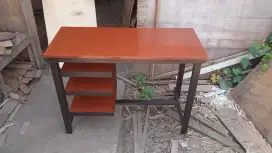 Meja belajar, meja laptop rak minimalis murah