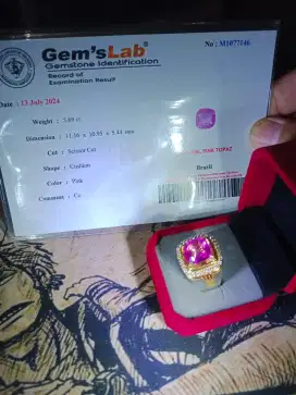 Natural Pink Topaz