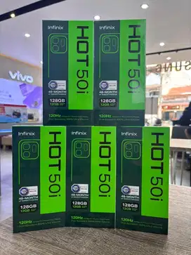 Hp infinix hot50i 6/128 garansi resmi
