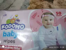 Kodomo baby wipes tissue basah bayi isi 50 sheet