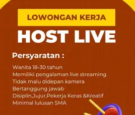 HOST LIVE TikTok