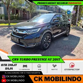 (Dp10jt) CRV Turbo Prestige At 2017 Plat AB Panoramic Kredit Murah