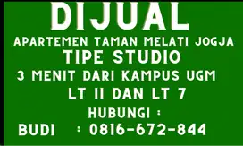 DIJUAL APARTEMEN TAMAN MELATI JOGJA