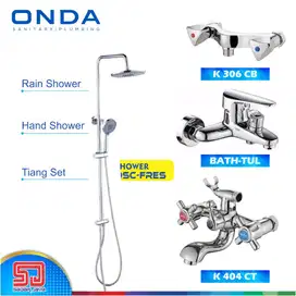 ONDA Kran Mixer Panas Dingin Keran Bathub Double Water Heater