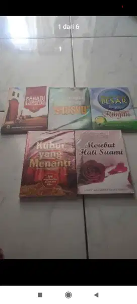 Buku2 sesuai Al Qur'an dan sunnah