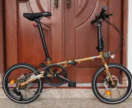 SEPEDA LIPAT ELEMENT TROY UV CROME, 16INC, CHROMOLY, 8SPEED