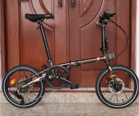SEPEDA LIPAT ELEMENT TROY UV CROME, 16INC, CHROMOLY, 8SPEED
