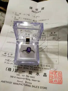 CINCIN AMETHIS / Kecubung Ungu